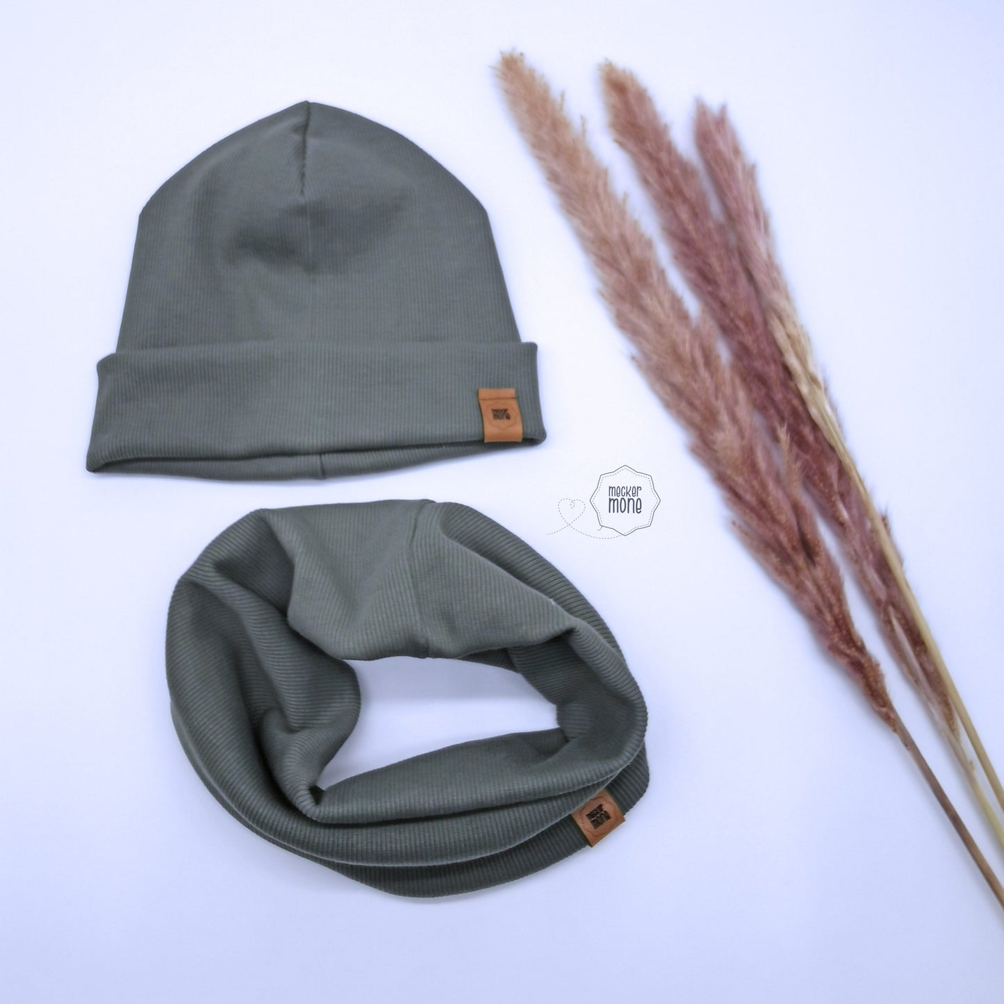 Hipster Beanie ohne Aufdruck – handgemacht, dehnbar & in vielen Farben für Babys, Kinder & Erwachsene