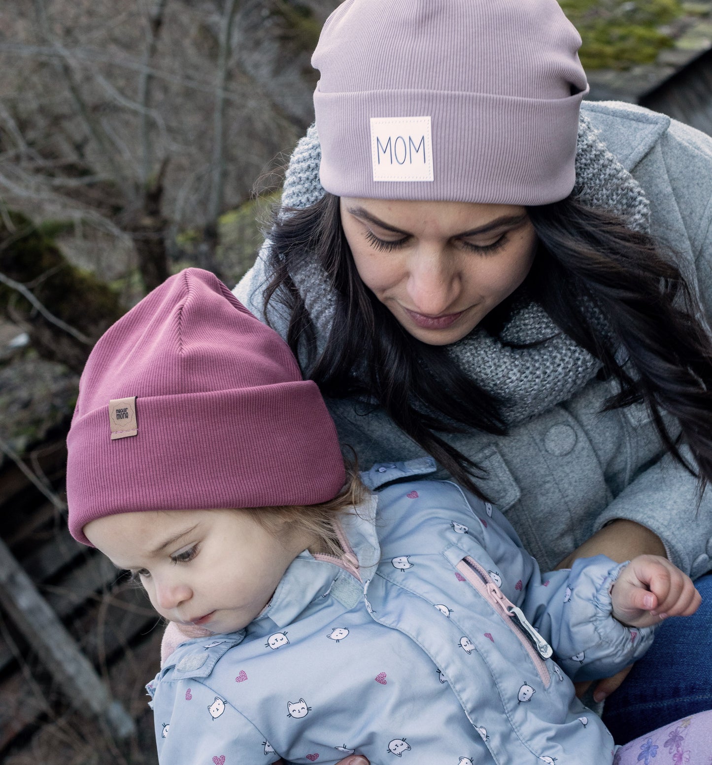 Hipster Beanie ohne Aufdruck – handgemacht, dehnbar & in vielen Farben für Babys, Kinder & Erwachsene