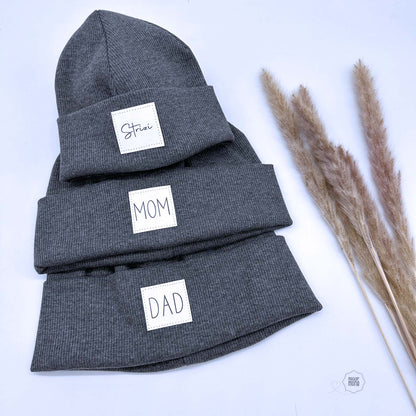 Beanies mit Statement – Das persönliche, handgemachte Geschenk für die ganze Familie