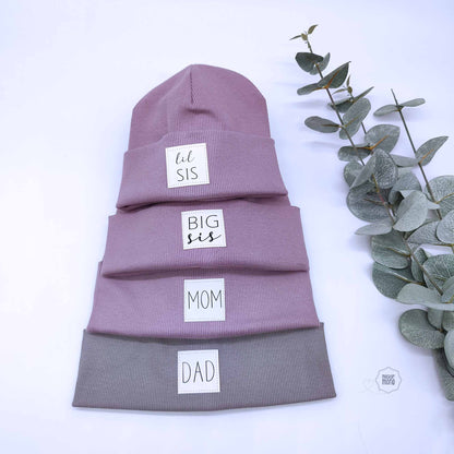 Beanies mit Statement – Das persönliche, handgemachte Geschenk für die ganze Familie